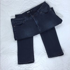 Sz 30 Designer Just Black Skinny Jeans Dark Wash